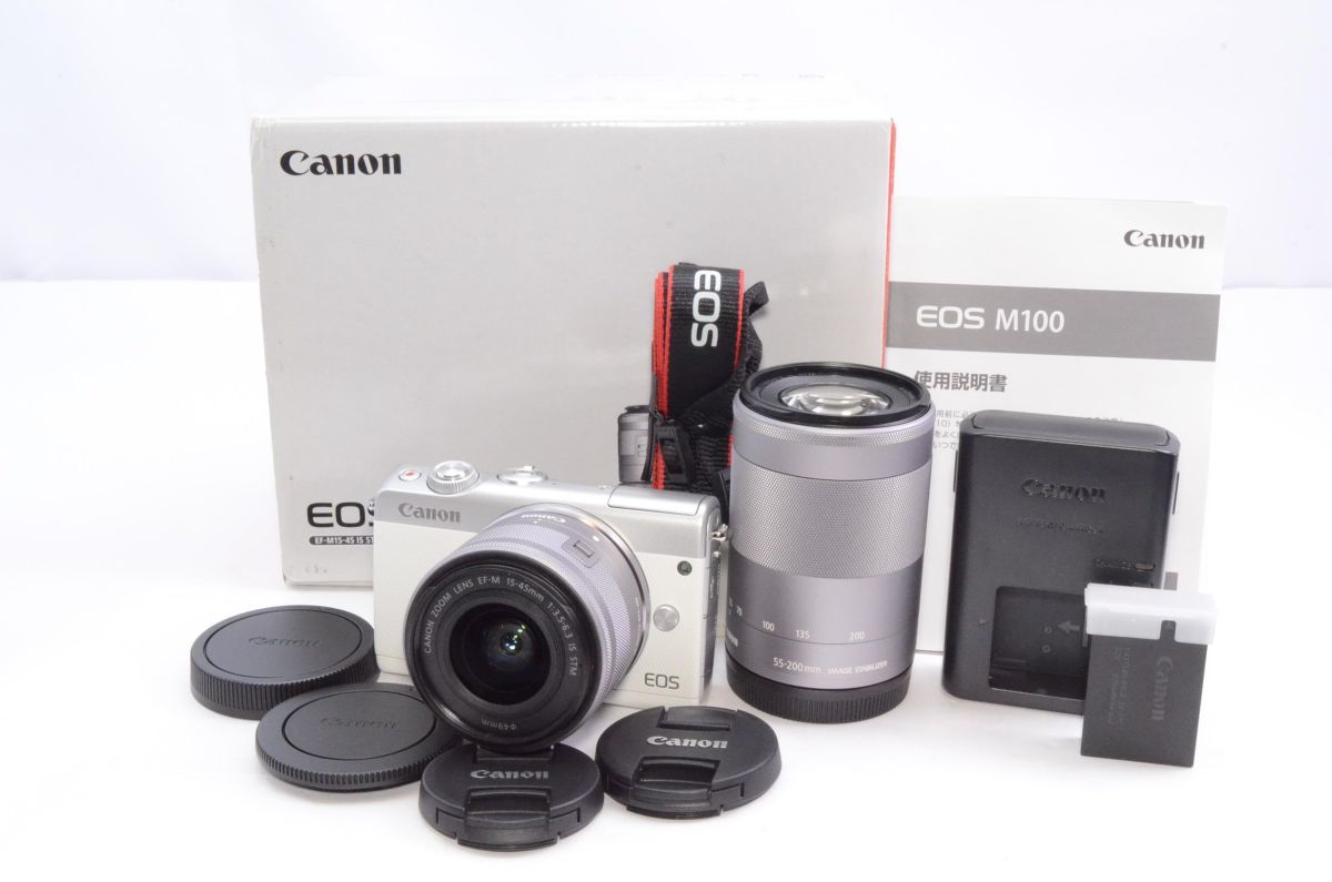 高評価のクリスマスプレゼント Canon ミラーレス一眼カメラ EOS M100