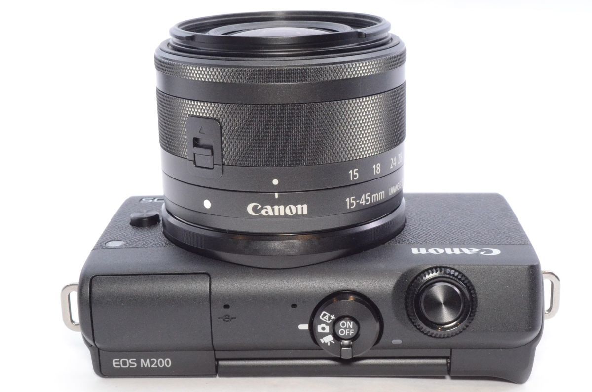 2022年激安 M200 EOS ミラーレス一眼カメラ Canon 標準ズームキット