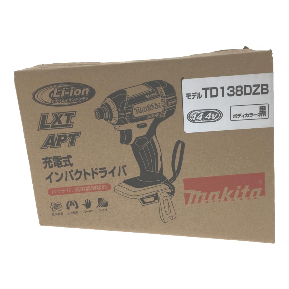 △△ MAKITA マキタ MAKITA インパクトドライバ 14.4V TD138D 未使用