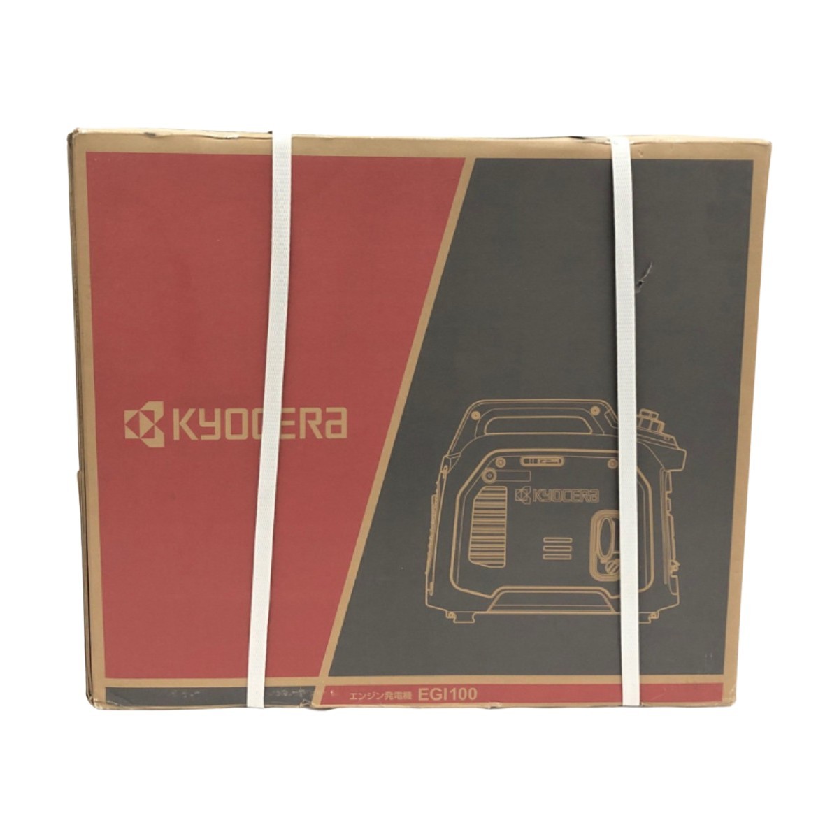 ▼▼ KYOCERA キョウセラ インバーター エンジン発電機 EGI100 定格電圧交流100V 未使用