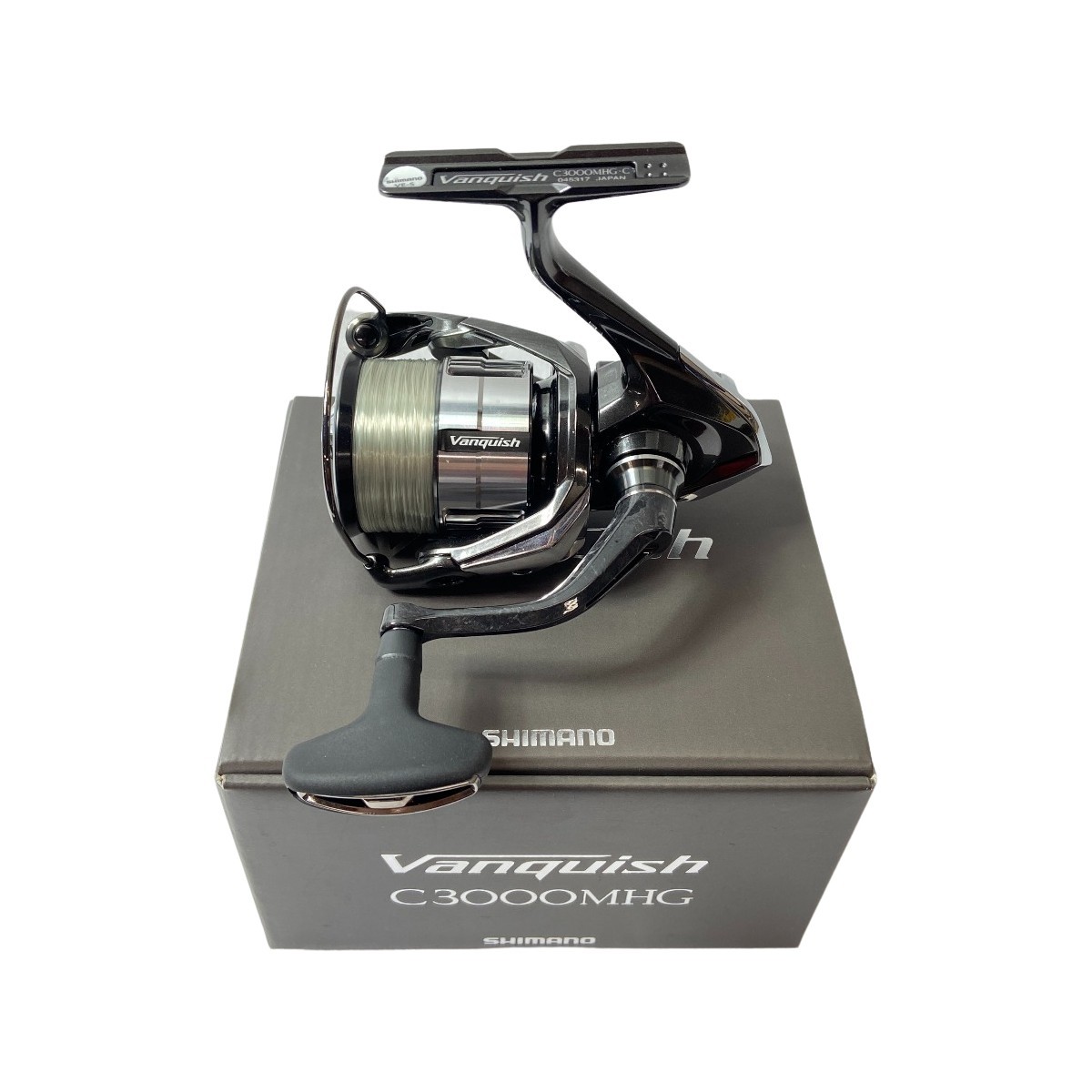 ΨΨ SHIMANO シマノ 23ヴァンキッシュC3000MHG 045317 スピニングリール 箱付き やや傷や汚れあり