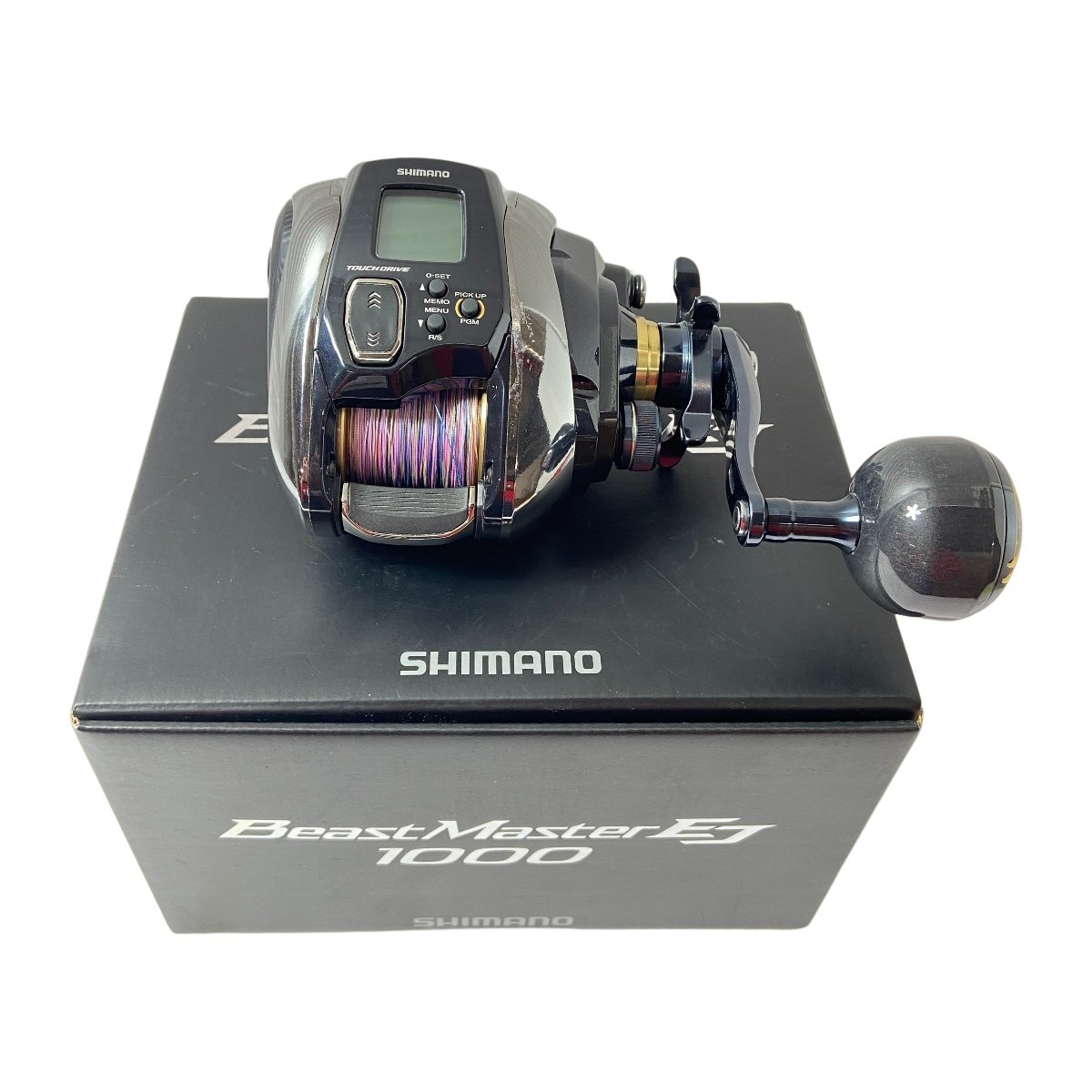 春夏新作 SHIMANO ΨΨ シマノ やや傷や汚れあり 電動リール箱付き 04175