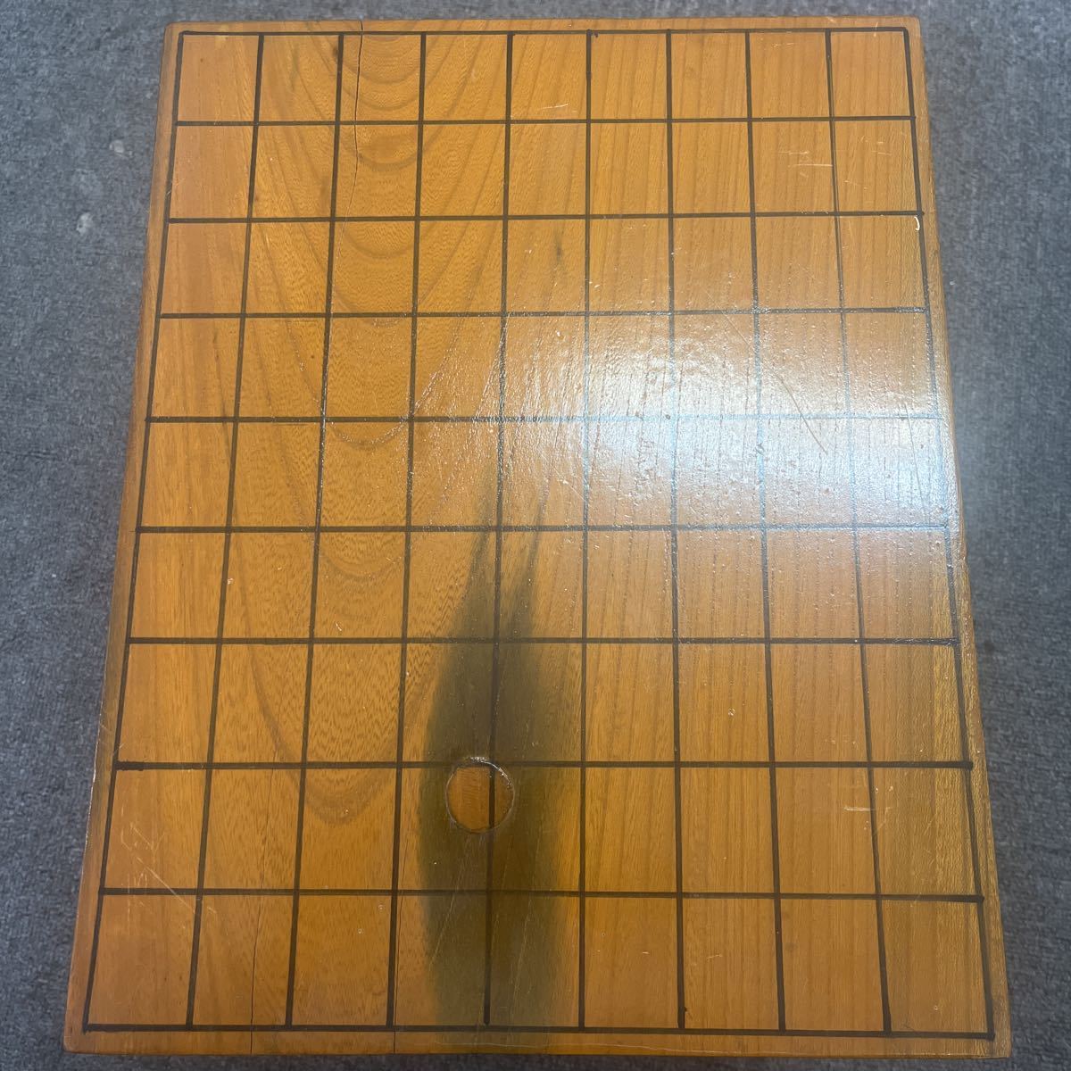 将棋盤 厚さ15.5cm 木製 趣味 詳細不明 shogi board ◎インボイス対応可◎_画像2