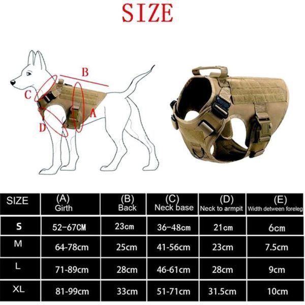 AD024:戦術的 ミリタリー ベストセットk9 犬 トレーニング用 砂 注ぎ口_画像6