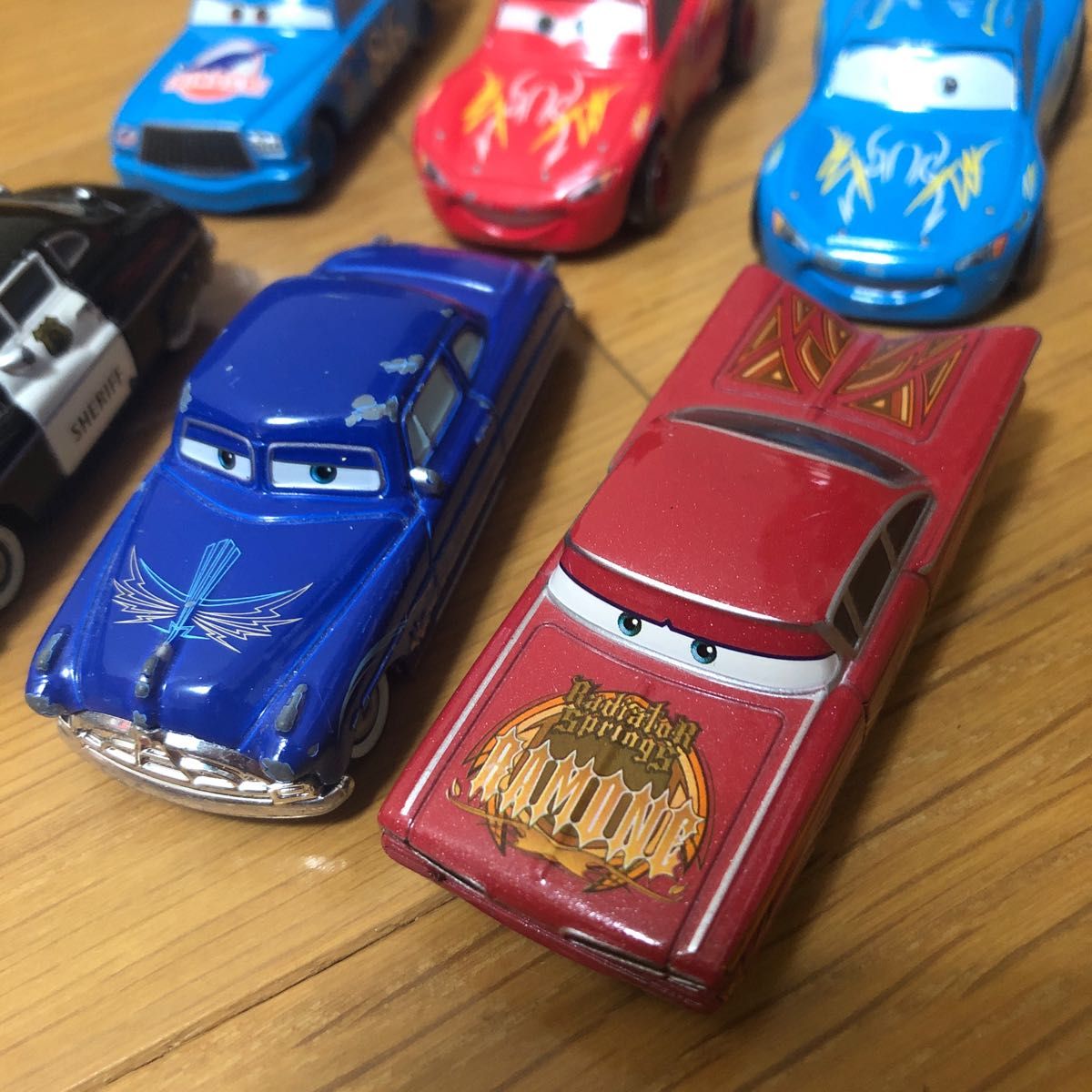 早い者勝ち！激レア！トミカ　カーズ　ミニカー！Dカプセルシリーズ！マックィーン　ラモーン　チックヒックス　カスタムタイプ　他