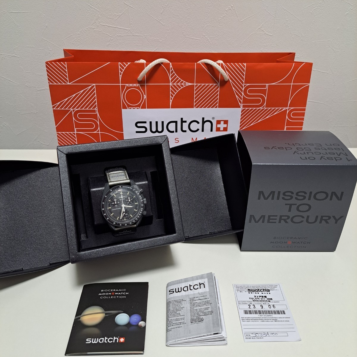 未使用新品】 OMEGA swatch ムーンスウォッチ オメガ Mission to