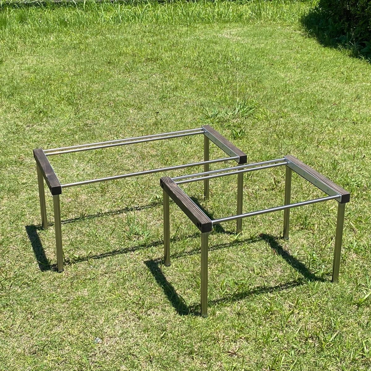オリジナルアウトドアテーブル スノーピークIGT互換品 2ユニット