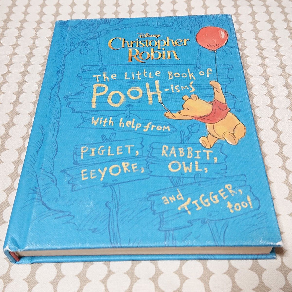 洋書「The Little Book of Pooh-isms」 くまのプーさん ディズニー 英語 格言