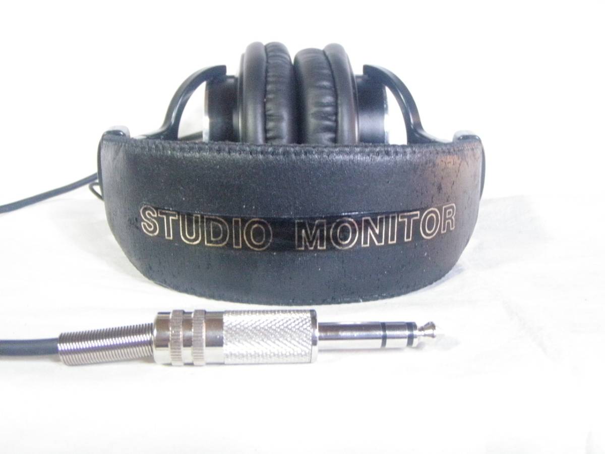 店舗良い SONY MDR-CD900ST モニターヘッドホン 138 ダイナミック型