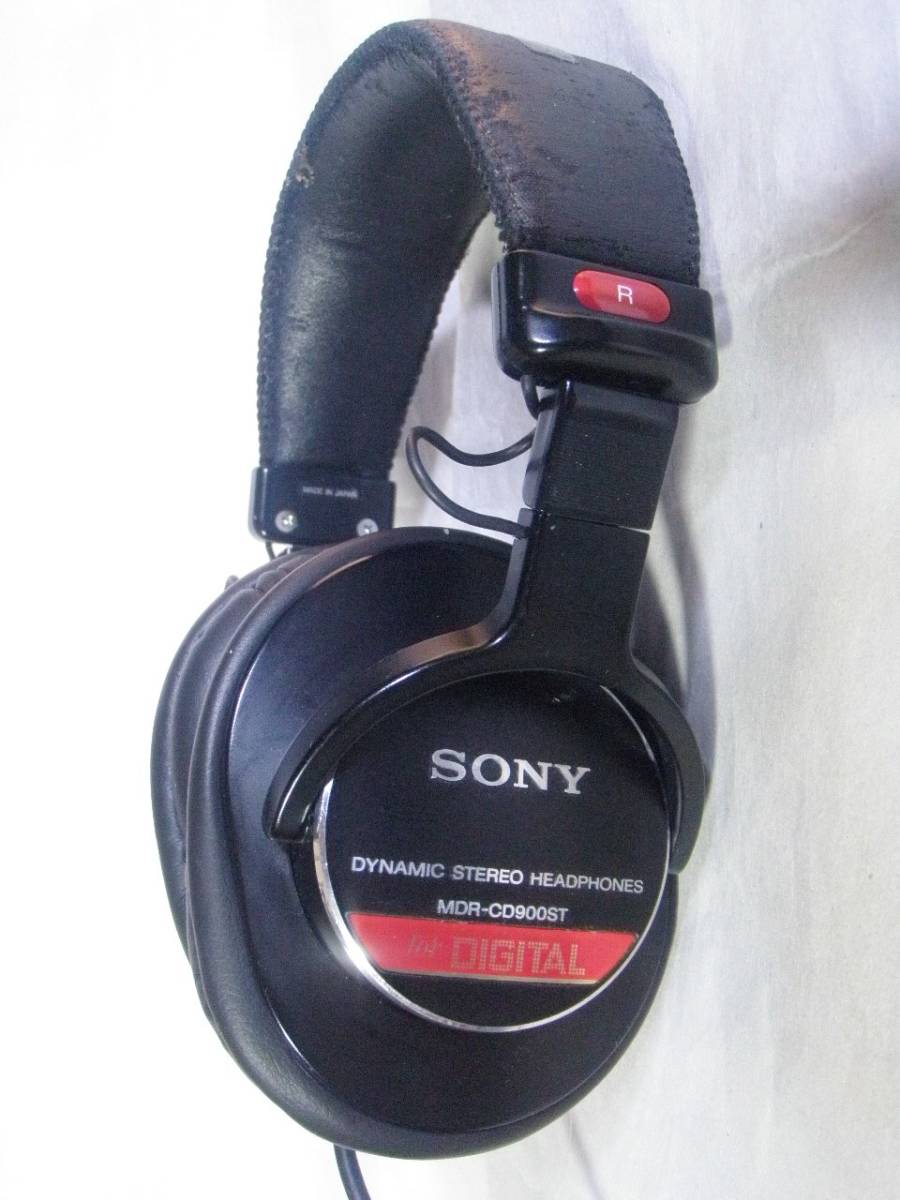 店舗良い SONY MDR-CD900ST モニターヘッドホン 138 ダイナミック型