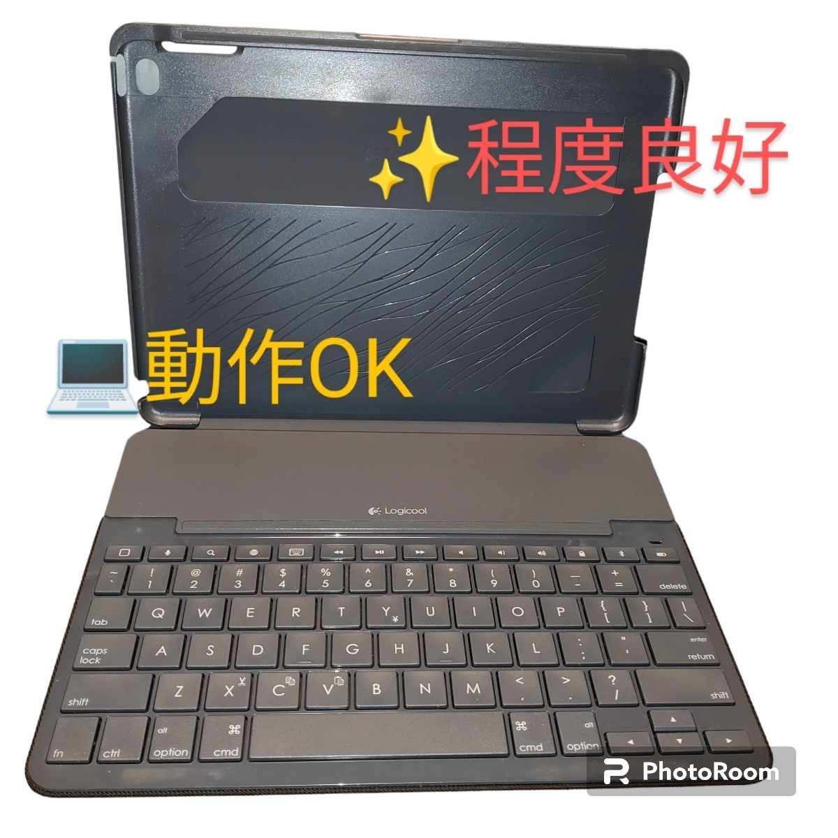 ロジクール iK1052 キーボードケース iPad Air2 第5 6世代 SLIM FOLIO