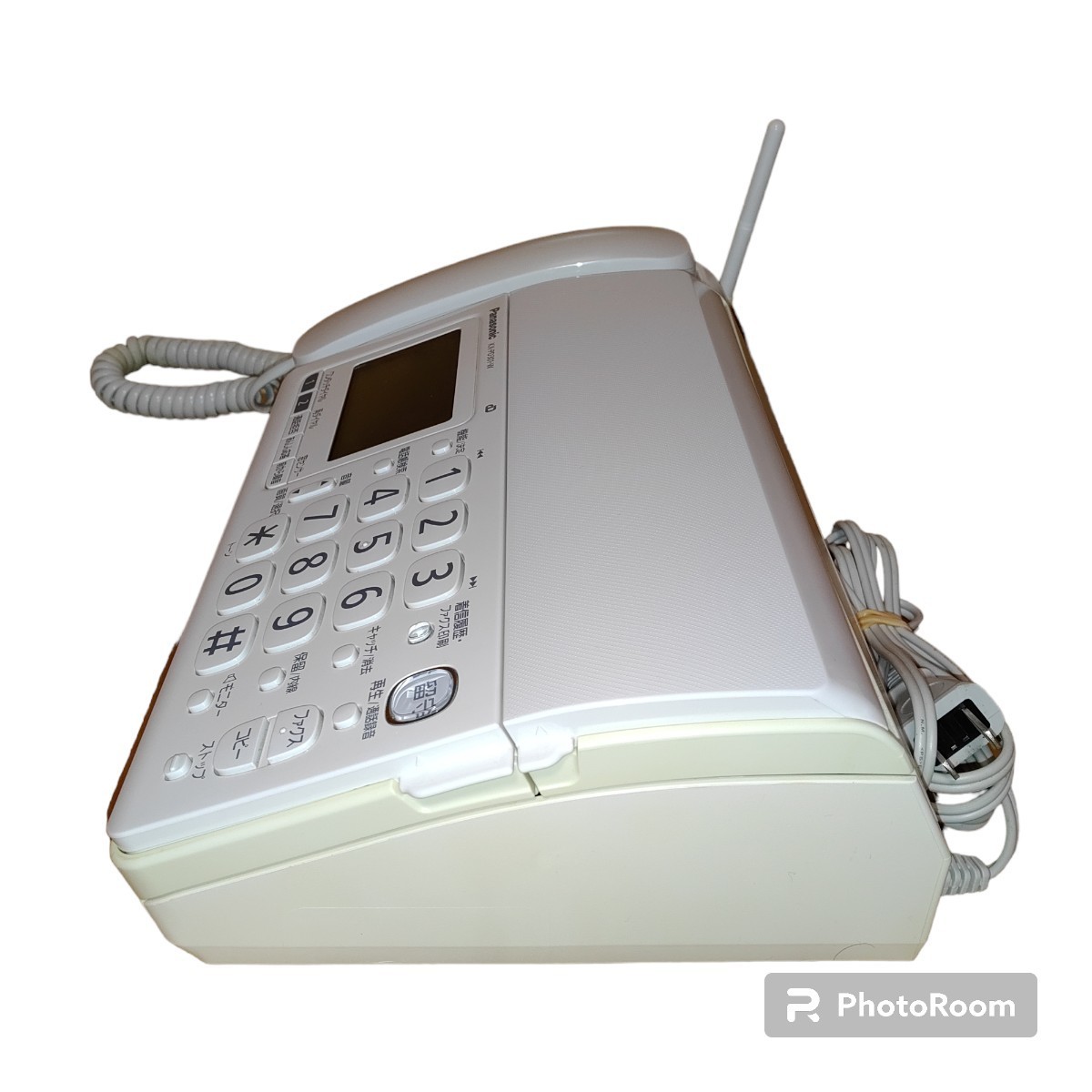 【程度良好/全動作OK/バッテリー◎・送料無料】 パナソニック/Panasonic　おたっくす　デジタルコードレスFAX　電話機　KX-PD301