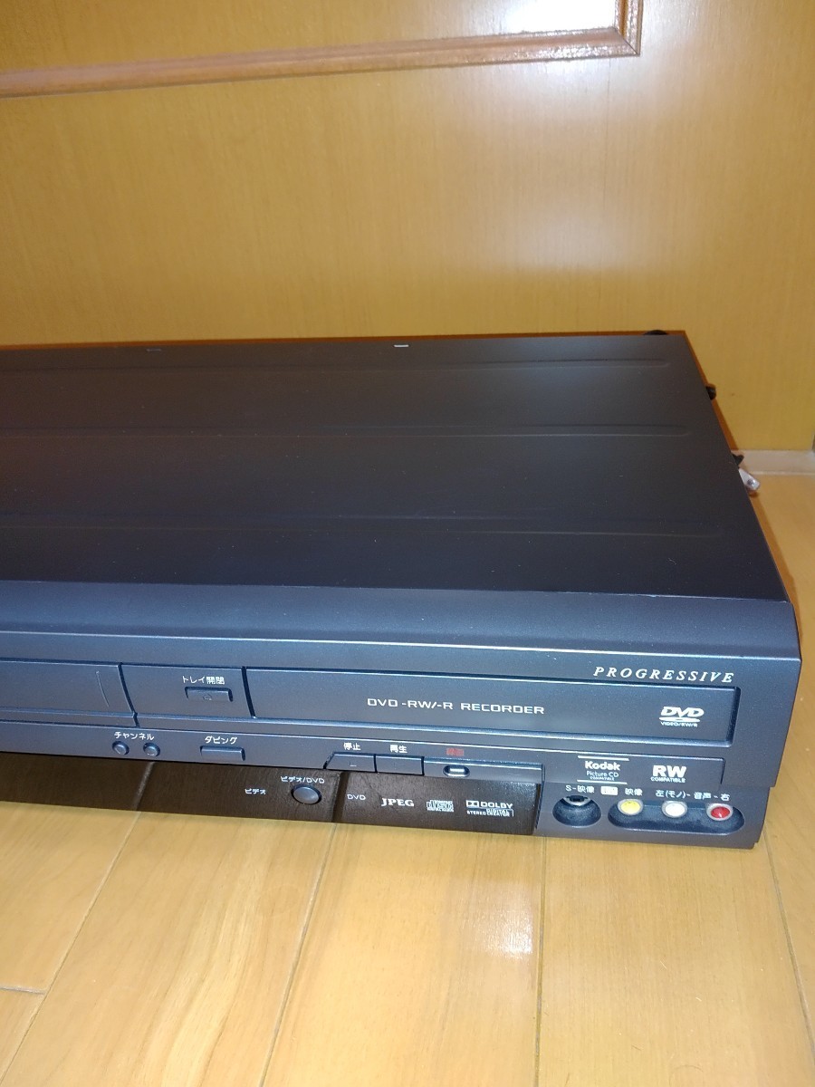 DXアンテナ DXR160v DVD VHS複合機 録画・ダビングOK - 映像機器