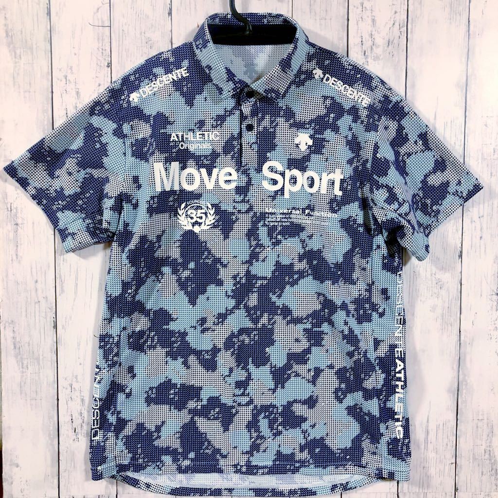 【Move Sport by DESCENT】ムーブスポーツ 半袖シャツ L 送料無料！の画像1