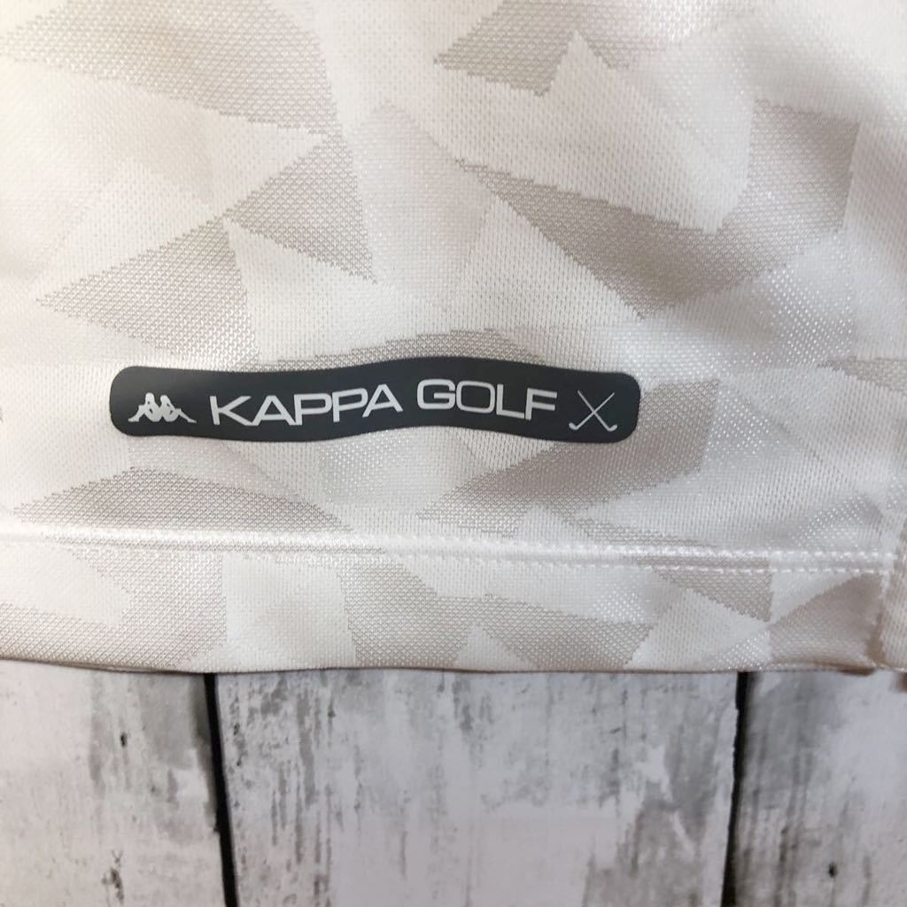 【Kappa golf】カッパ ゴルフ 長袖シャツ ホワイト 送料無料！
