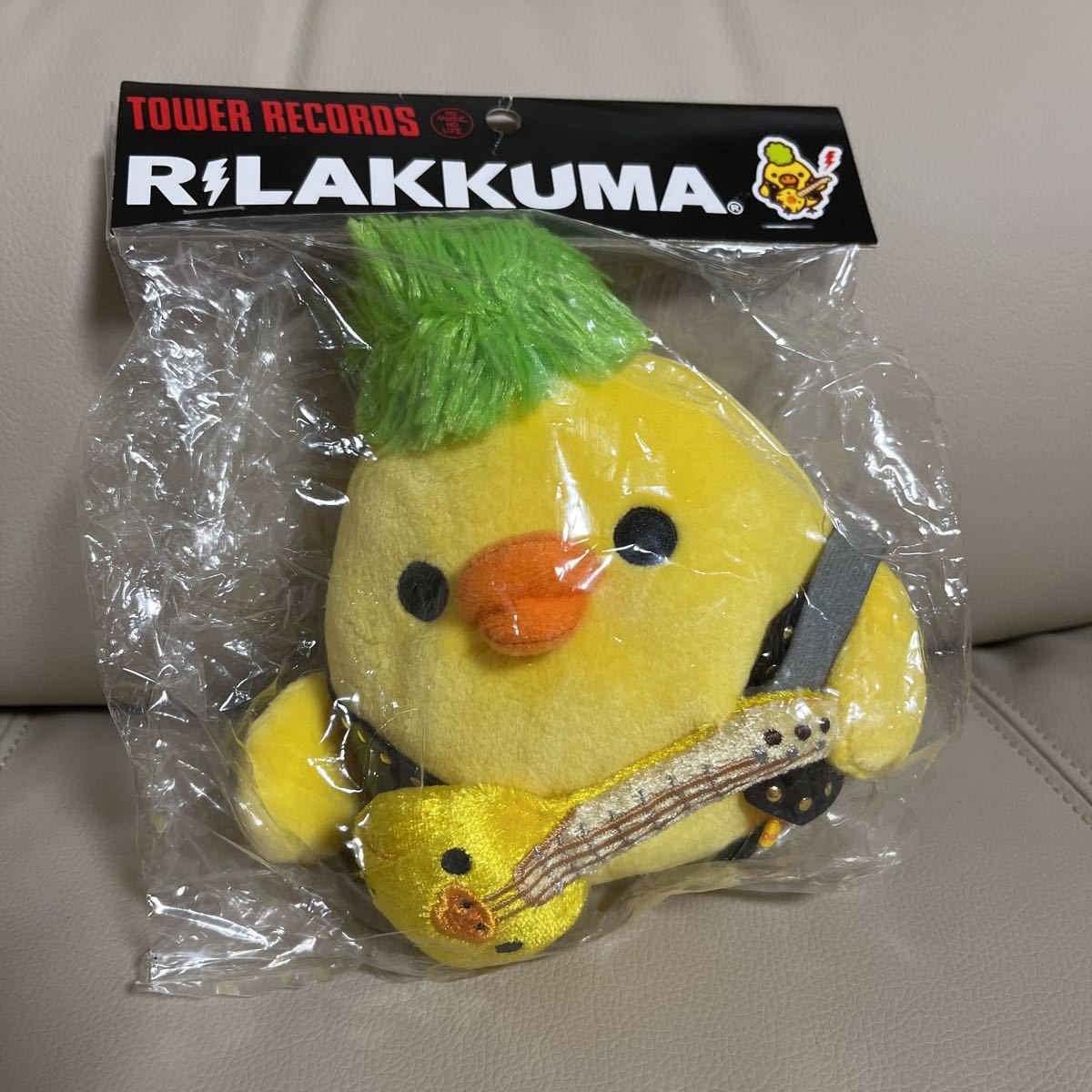 新品未使用　リラックマ　タワーレコード　コラボ　あつめてぬいぐるみ　キイロイトリ　RILAKKUMA×TOWER RECORDS タワレコ_画像1