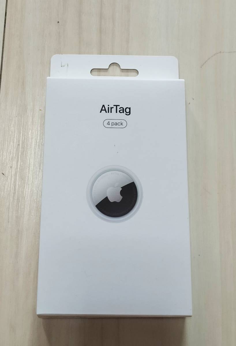 未使用未開封品 Apple MX542ZP/A AirTag 4pack アップル エアタグ 4個