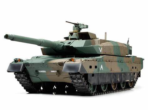 未使用品★アシェット　 1/16　陸上自衛隊 10式戦車をつくる　１番～１０４番_完成イメージ