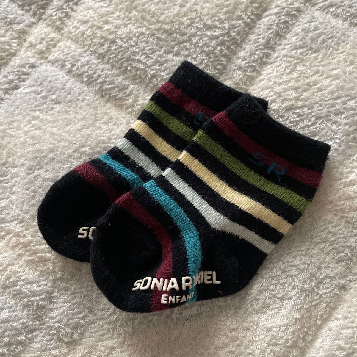 SONIARYKIEL ソニアリキエル　ベビー靴下10cm〜12cm