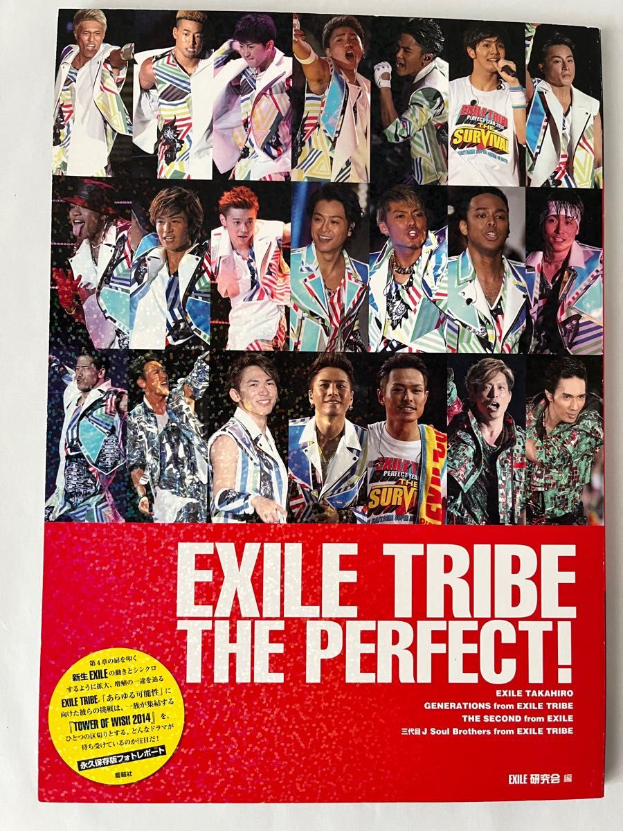 EXILE TRIBE ライブ写真集　永久保存版　フォトレポート　THE PERFECT!