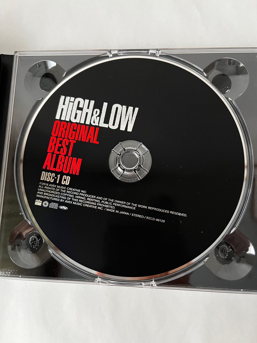 HiGH&LOW ベストアルバム　CD2枚＋DVD1枚　フォトブック2冊