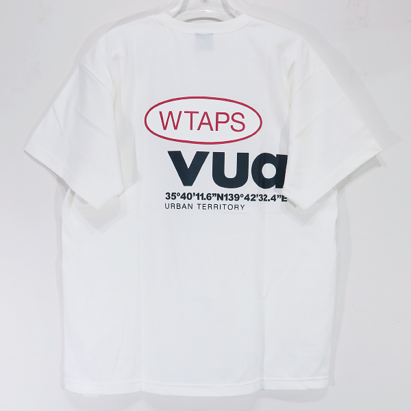 WTAPS ダブルタップス 23SS LABEL/SS/COTTON 231ATDT-STM08S Tシャツ ショートスリーブ 半袖 カットソー ホワイト SEZ