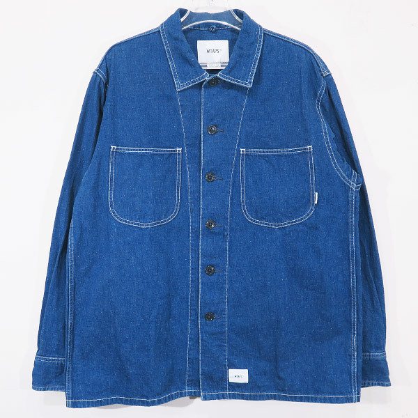 WTAPS ダブルタップス 20SS MINE LS/SHIRT.COTTON.DENIM 201BRDT-SHM03