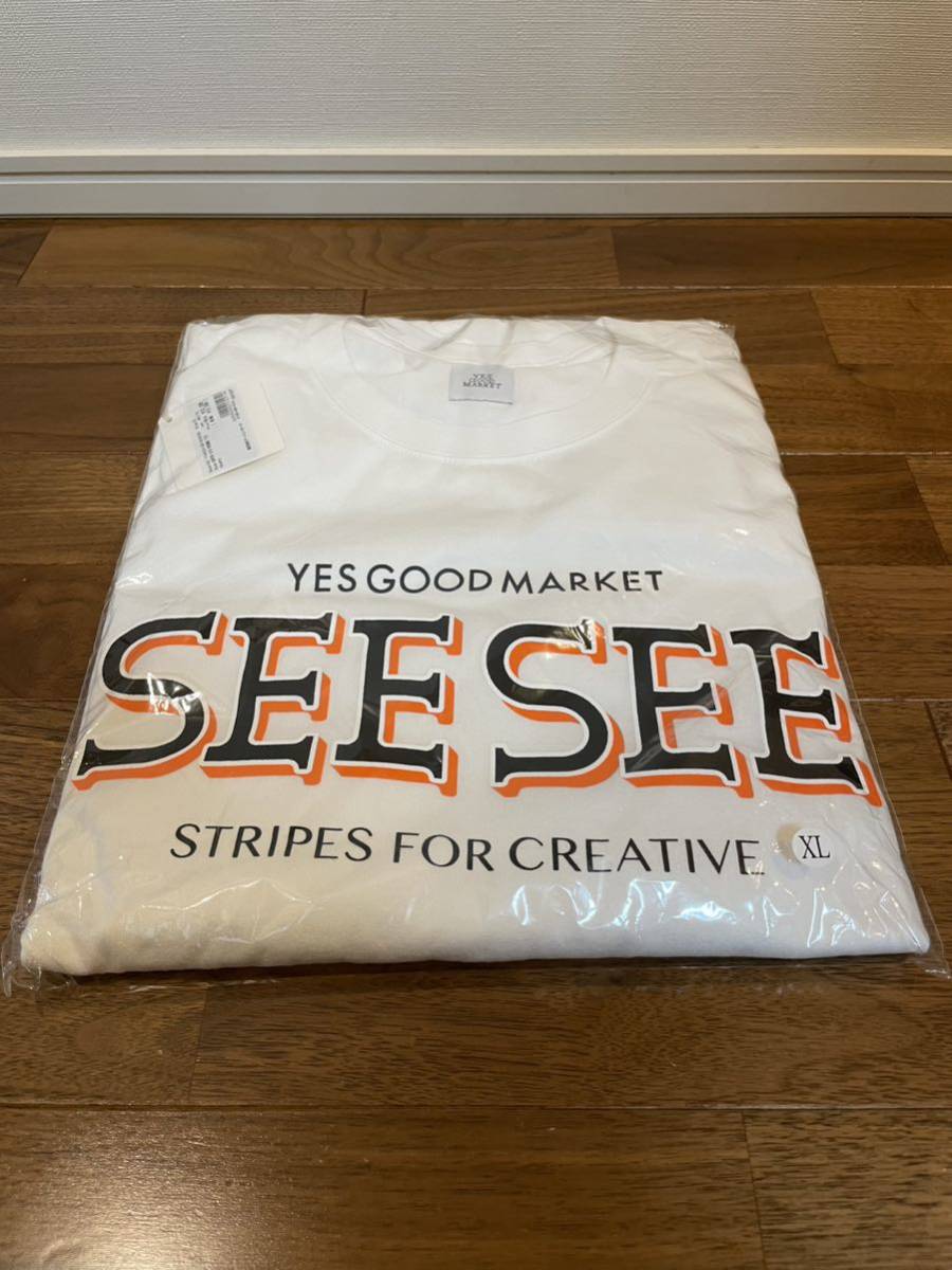 YES GOOD MARKET Tシャツ XL SEE SEE 新品未使用 SFC (検 ENNOY_画像1