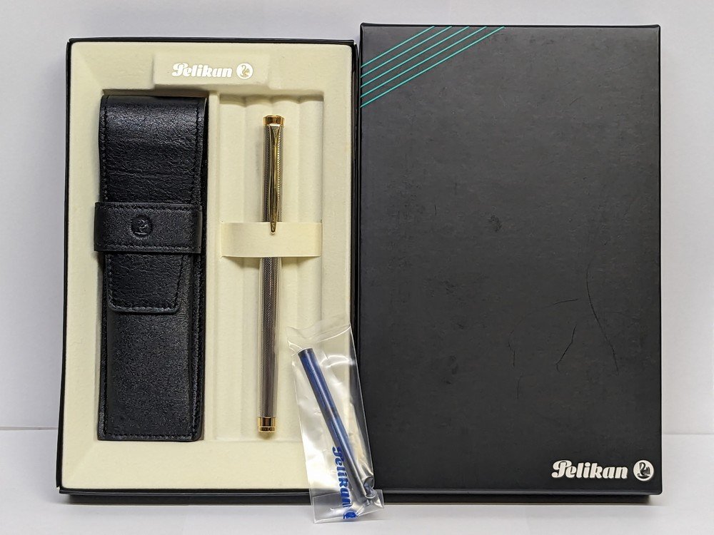 未使用品】Pelikan ペリカン 万年筆 カートリッジ式 18C-750 M 未使用品】Pelikan ペリカン 万年筆 カートリッジ式 18C-750 M