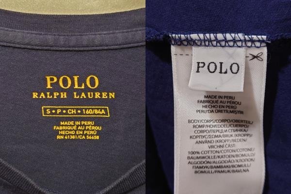 POLO RALPH LAUREN ポロラルフローレン I LOVE RL 半袖 Tシャツ RN41381 CA56658 カットソー サイズS ネイビー 紺 トップス レディース_画像3