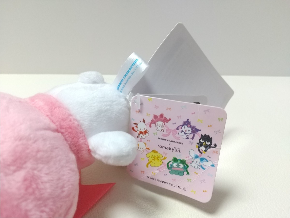 マイメロディ Sanrio characters romakyun マスコット Vol.1 タグ付き 2023年 ろまきゅん サンリオ キャラクターズ ぬいぐるみ_画像6