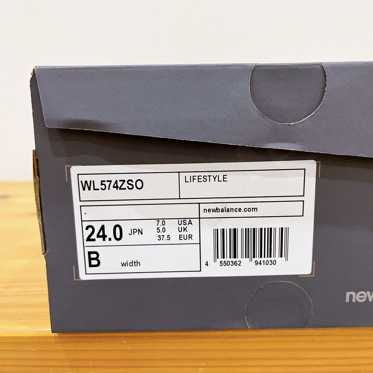 【新品】ニューバランス（new balance）WL574ZSOB 24.0cm