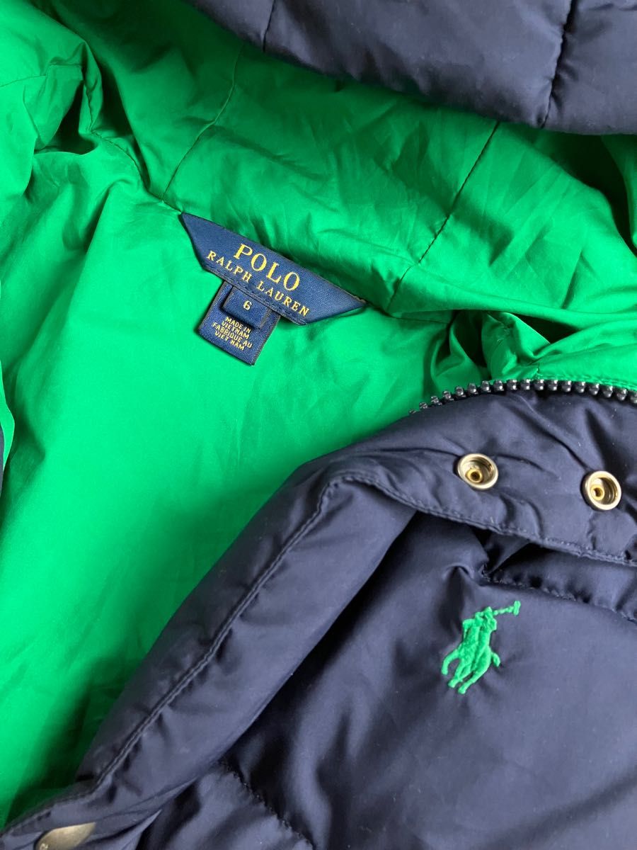 Ralph Lauren 美品 キッズ ダウン 6 サイズ ラルフローレン|PayPayフリマ