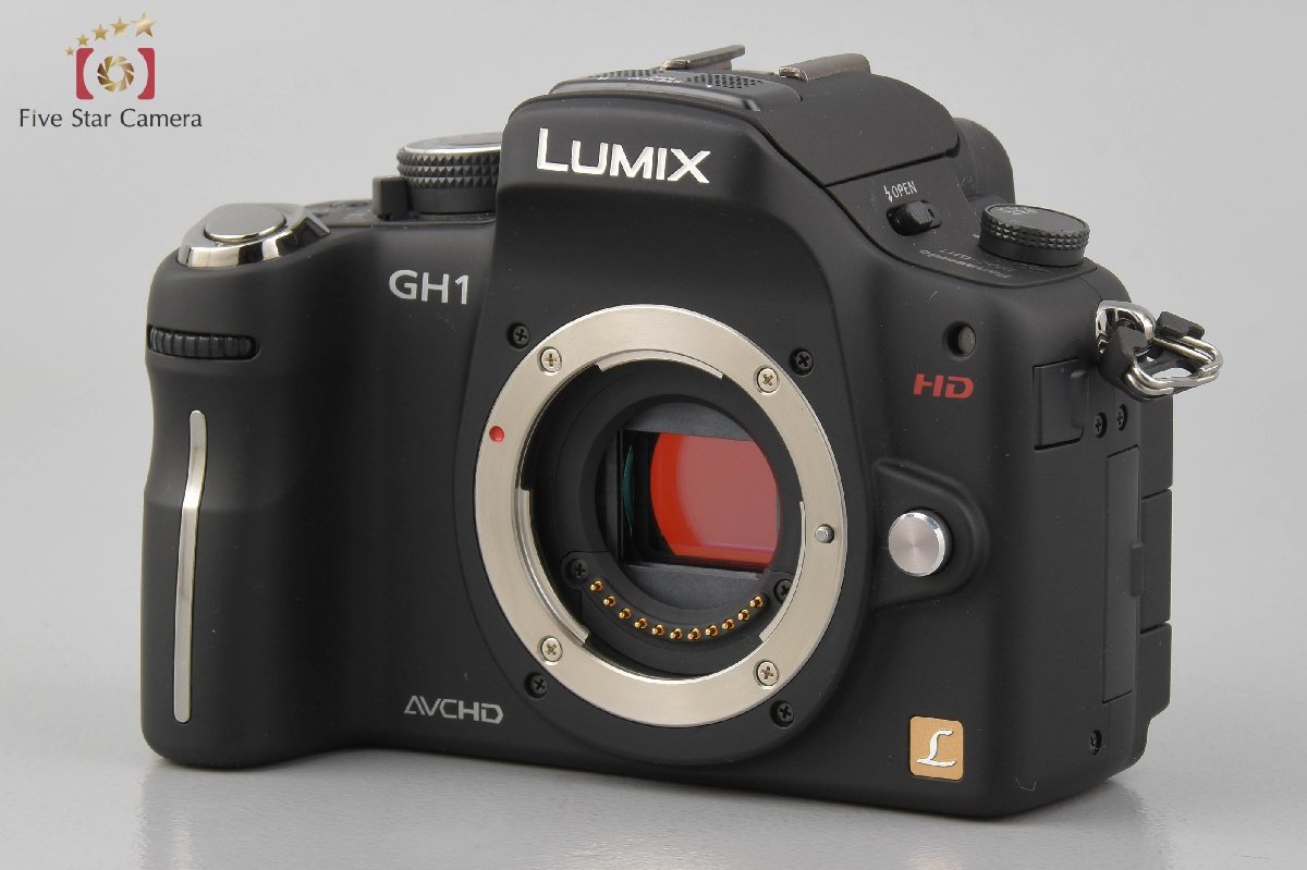 【中古】Panasonic パナソニック LUMIX DMC-GH1 コンフォートブラック ミラーレス一眼カメラ_画像2
