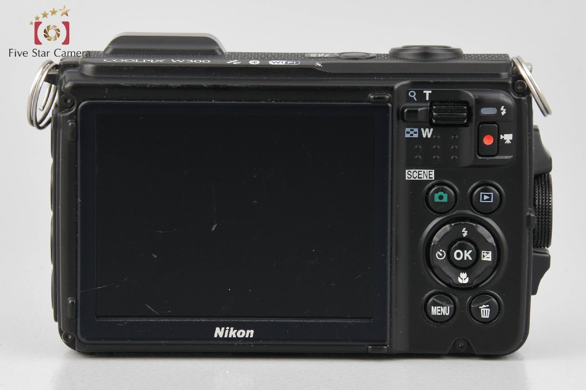 何でも揃う 【中古】Nikon ニコン COOLPIX W300 ブラック コンパクト