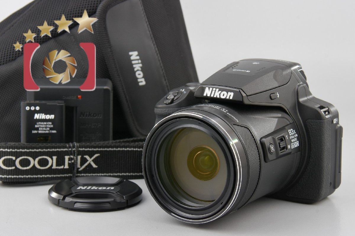 ☆日本の職人技☆ 【中古】Nikon ニコン COOLPIX P900 ブラック