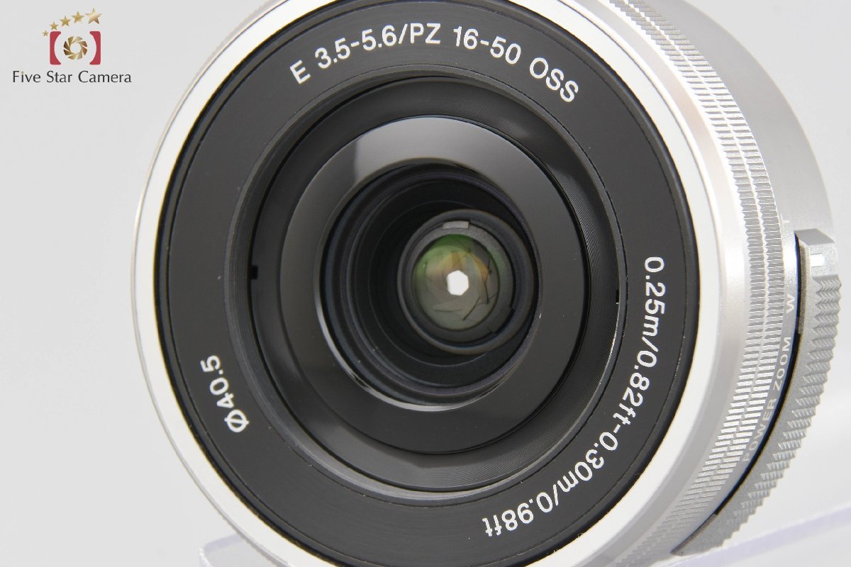 【中古】SONY ソニー E PZ 16-50mm f/3.5-5.6 OSS SELP1650 シルバー ソニーEマウント用_画像5