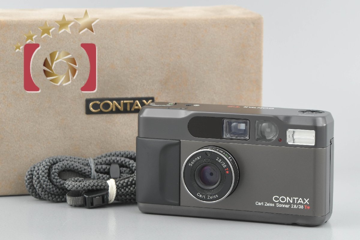 CONTAX コンタックス T2 コンパクトフィルムカメラ-