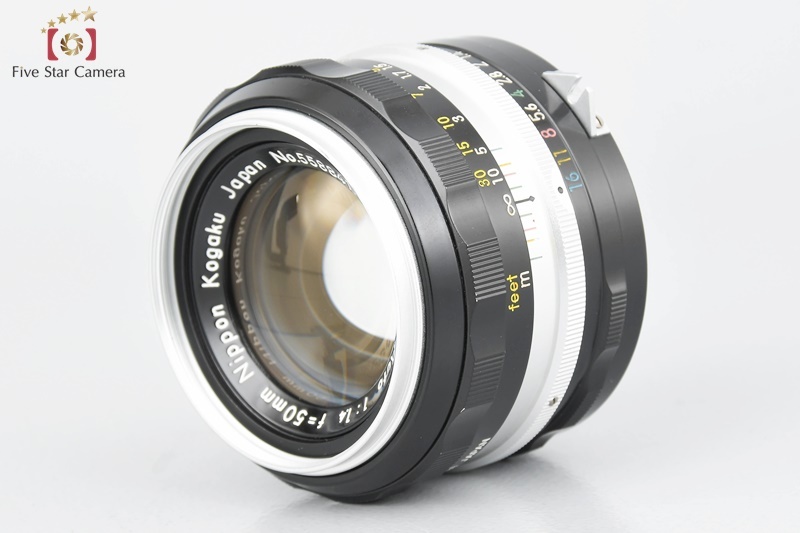 【中古】Nikon ニコン NIKKOR-S Auto 50mm f/1.4_画像3