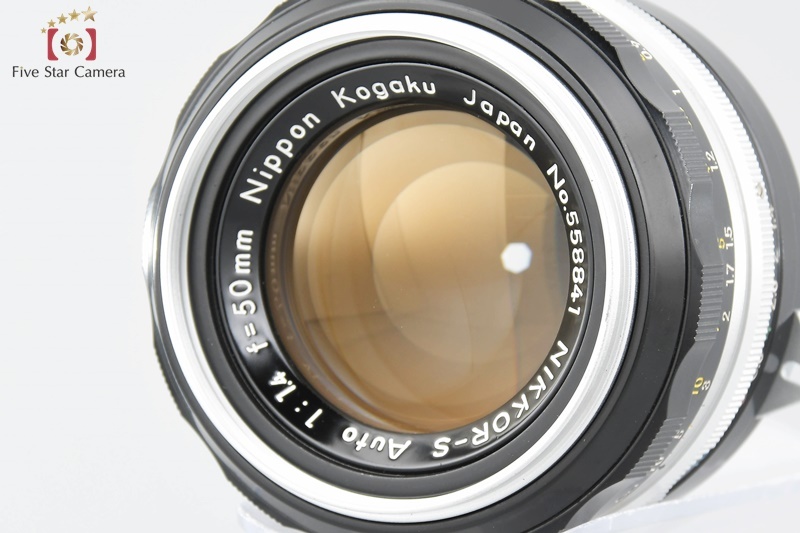 【中古】Nikon ニコン NIKKOR-S Auto 50mm f/1.4_画像5