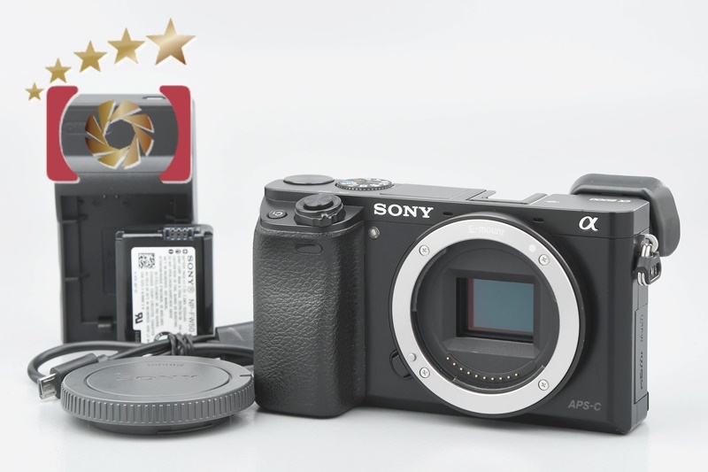 おまけ付】 【中古】SONY ソニー α6000 ILCE-6000 ブラック ミラーレス