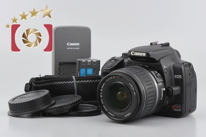 【中古】Canon キヤノン EOS Kiss Digital X 18-55mm レンズキット