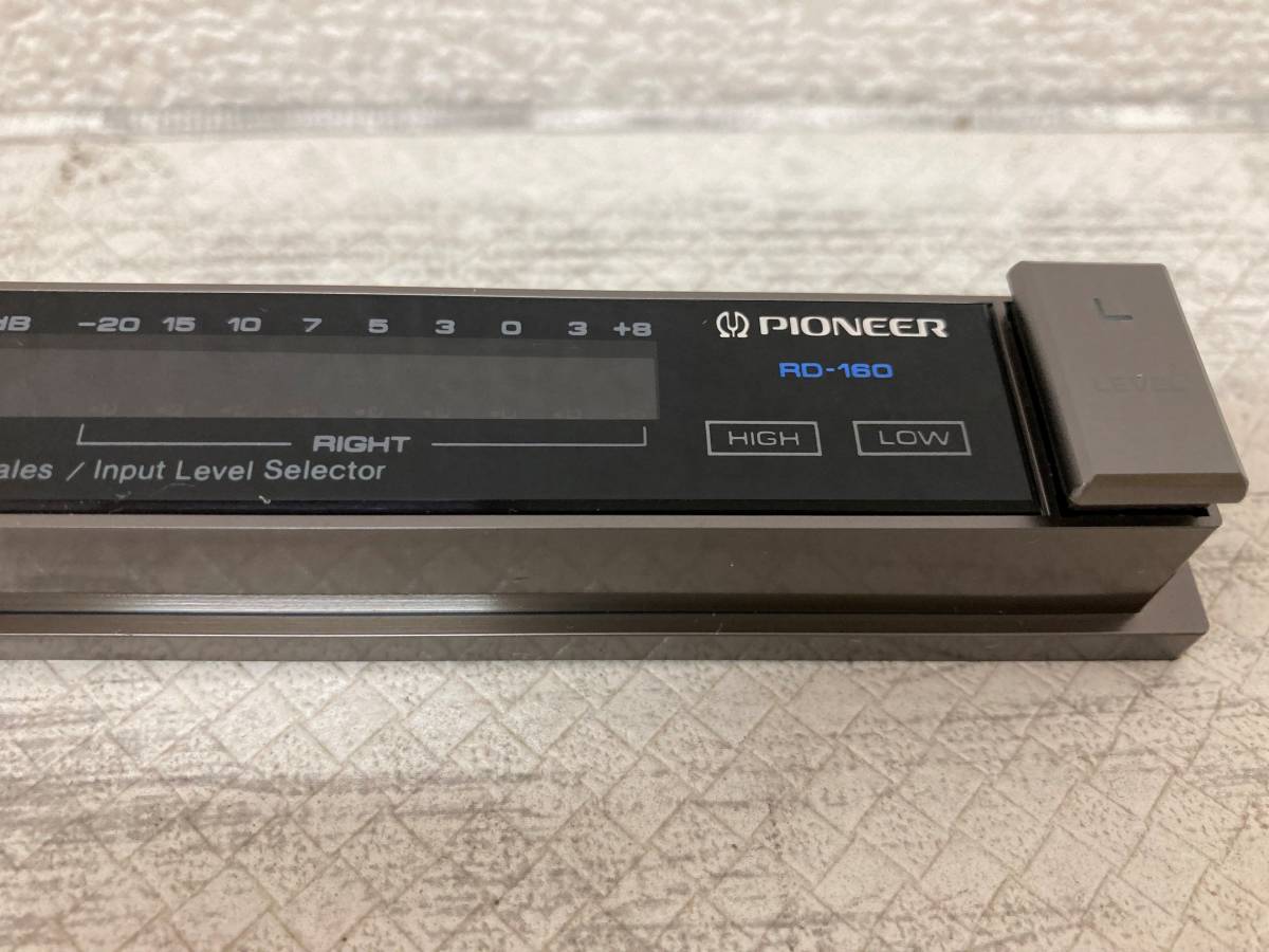 aコンパクトPIONEER RD-160 パワーレベルインジケーター12V車 aコンパクトPIONEER RD-160 パワーレベルインジケーター12V車