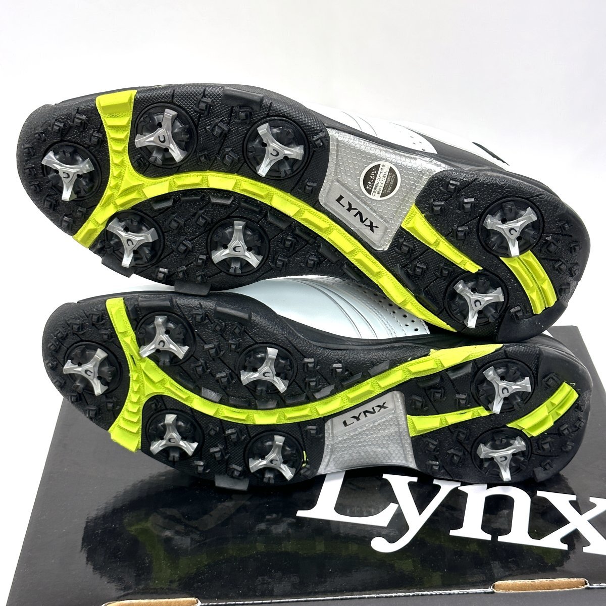 *Lynx links LXSH-7568 soft шиповки туфли для гольфа (25.5cm)* легкий / широкий 3.5E/ стойка nga-3/ шиповки обувь *