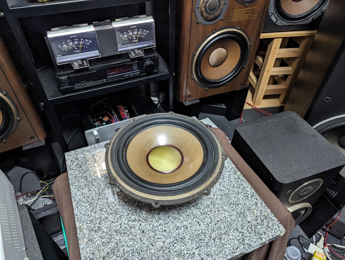 DIATONE ds-2000 woofer no.5 operation goods..