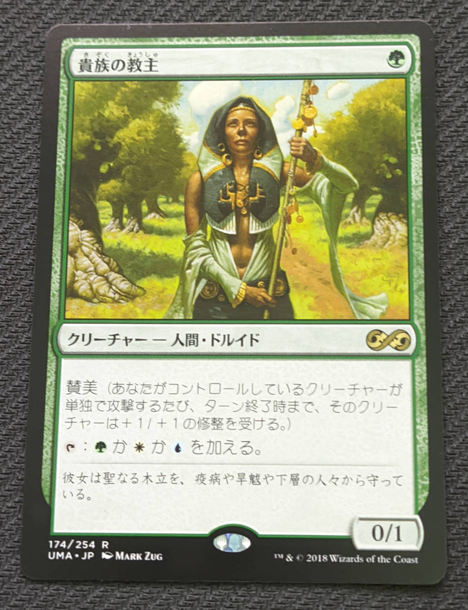 MTG UMA 日本語版 貴族の教主/Noble Hierarch_画像1