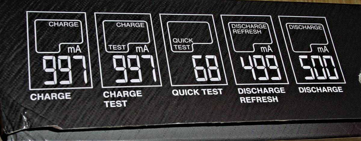 NiMH, lithium for . discharge vessel OPUS BT-C3100 V2.2 unused electrification verification only 