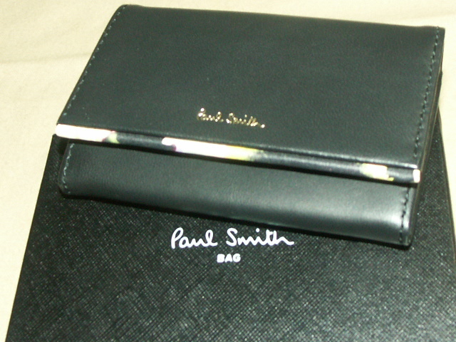 PWD642-* новый товар стандартный товар Paul Smith H отделка 2 визитная карточка | футляр для карточек 