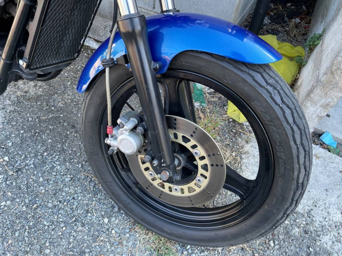 エリミネーター250SE【書類あり】【エンジン始動】青色 250cc ドラッガーバイク エリミ_画像8