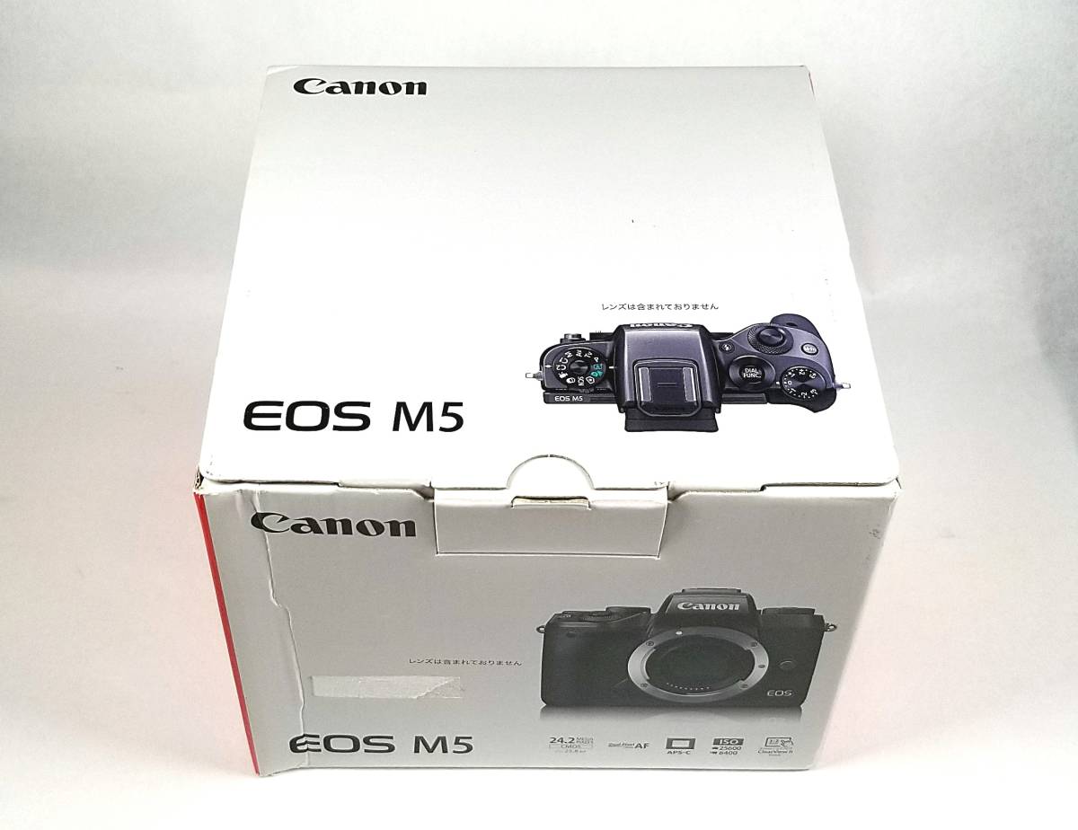 全品送料0円 【Y821】Canon EOSM5-BODY ボディ M5 EOS ミラーレス一眼